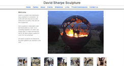 Desktop Screenshot of davidsharpesculpture.co.uk